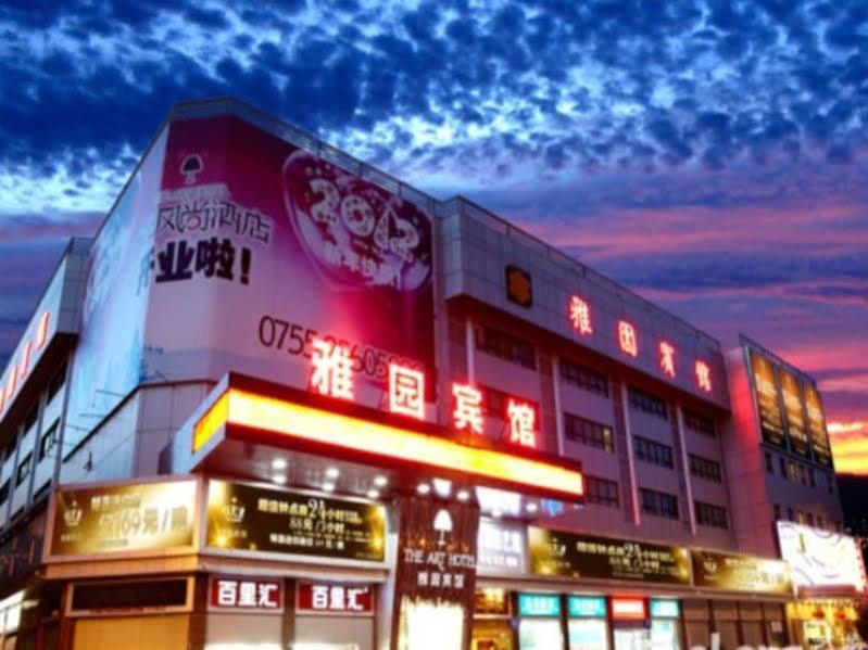 Shenzhen Luohu Art Hotel, Dongmen Shopping Center Exteriör bild